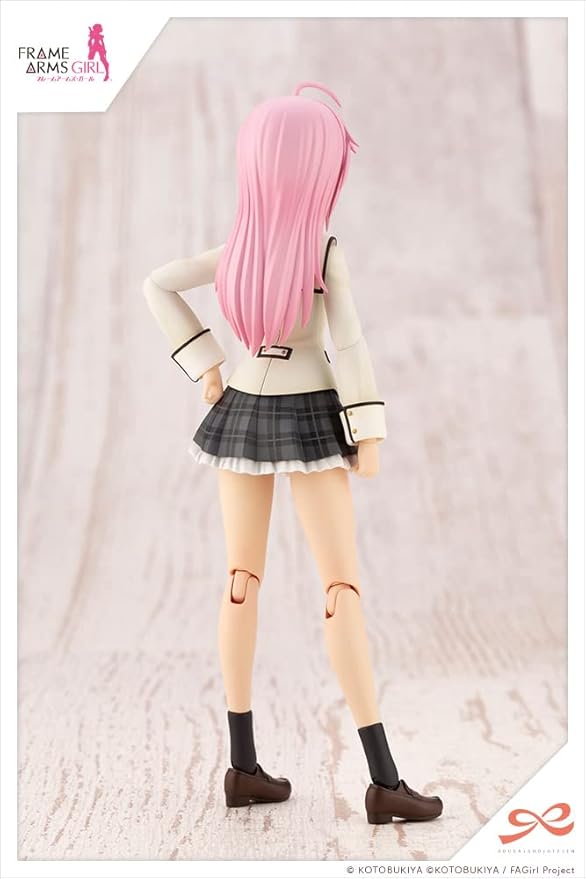 Kotobukiya Sousai Shojo Teien: Ao Gennai (Wakaba Girls’ High School Winter Clothes) Dreaming Style Happy Monochrome