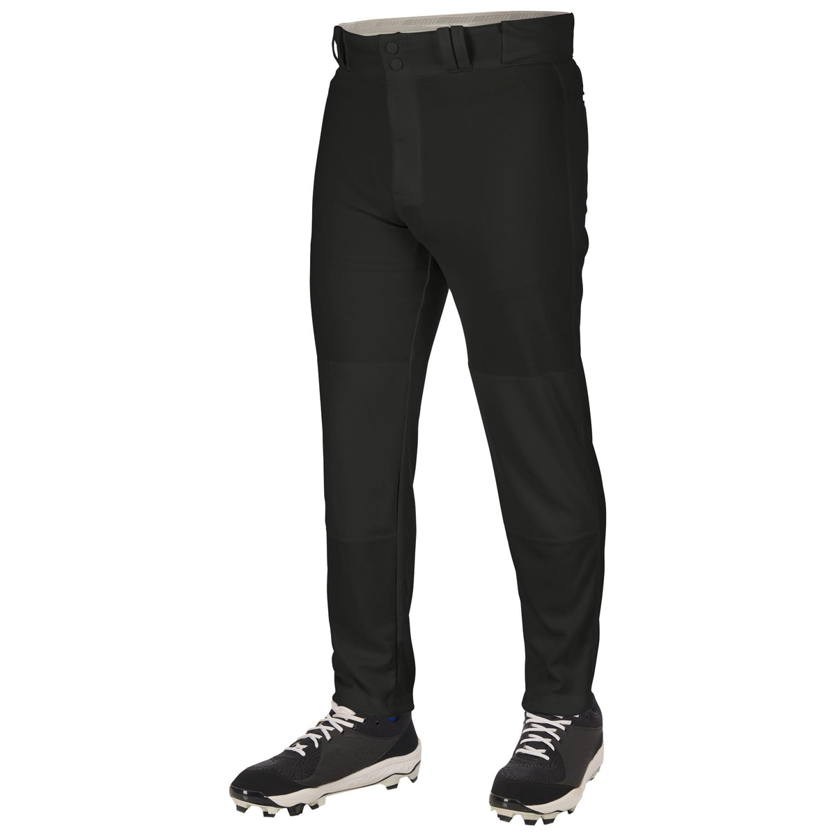 Champro Triple Crown 2.0 Tapered Bottom Baseball Pants, Youth X-Large, Black