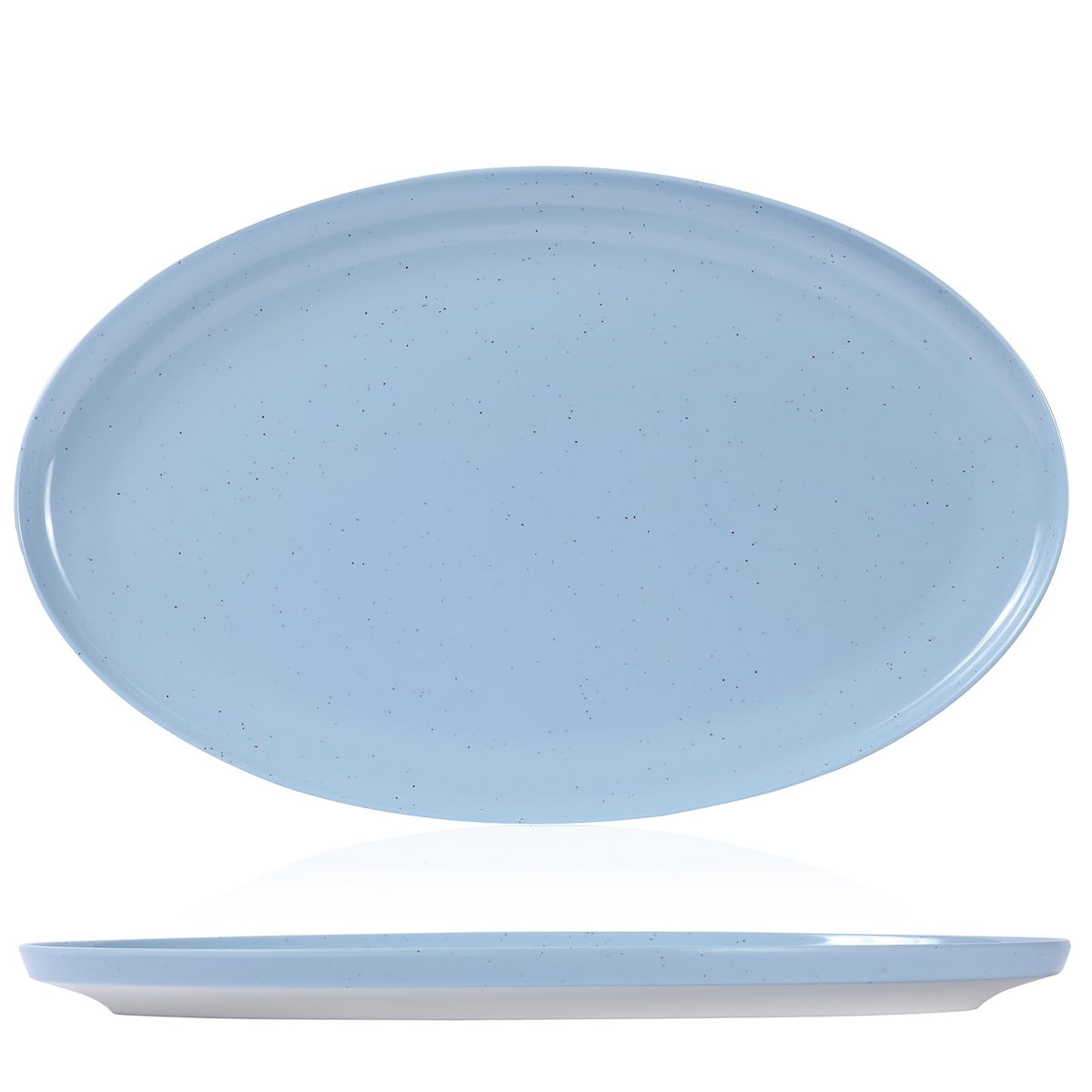 Webbylee 6-inch Melamine Bowls set of 6-20-ounce Dinnerware Cereal Bowls for Soup, Salad & Dessert | Dishwasher Safe & Space Saving(White/Grey)