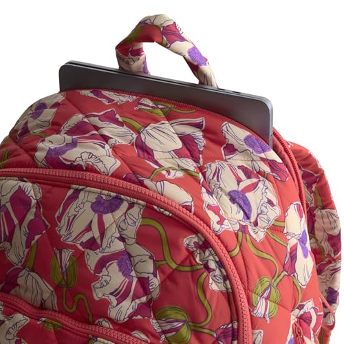Vera Bradley Featherweight Westover Hybrid Backpack, Swirling Poppies