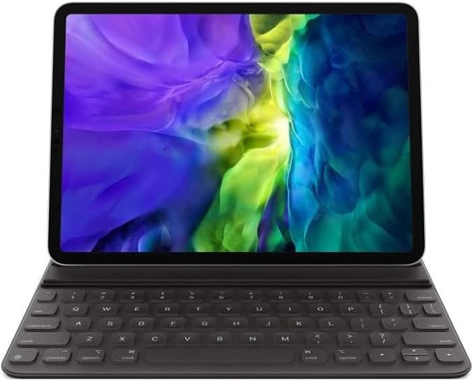 Apple Smart Keyboard Folio: iPad Keyboard case for iPad Pro 11-inch (1st, 2nd, 3rd, 4th Generation) and iPad Air (4th, 5th Generation), Two Viewing Angles, Front Back Protection, French - Black