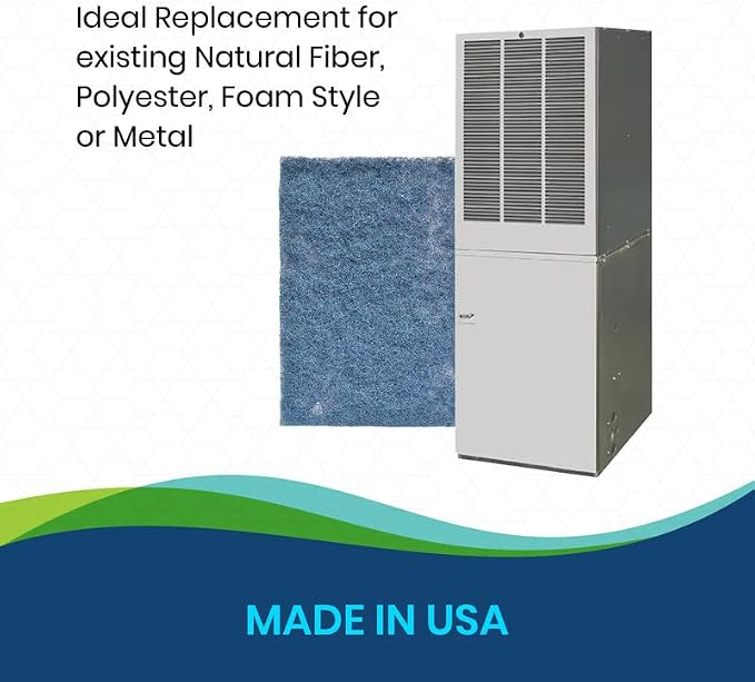 Natural Fiber Hog Hair Furnace Door Filter