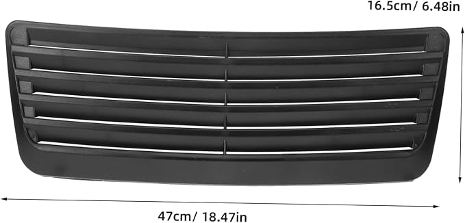 Car Air Intake Decoration Vehicle Air Flow Covers Weatherproof Vent Hood Scoop
