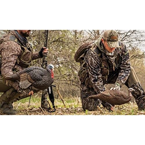 Primos Hunting Lil Gobstopper Hen and Jake Combo Decoy Light-Weight, Collapsible Hunting Decoy 69075