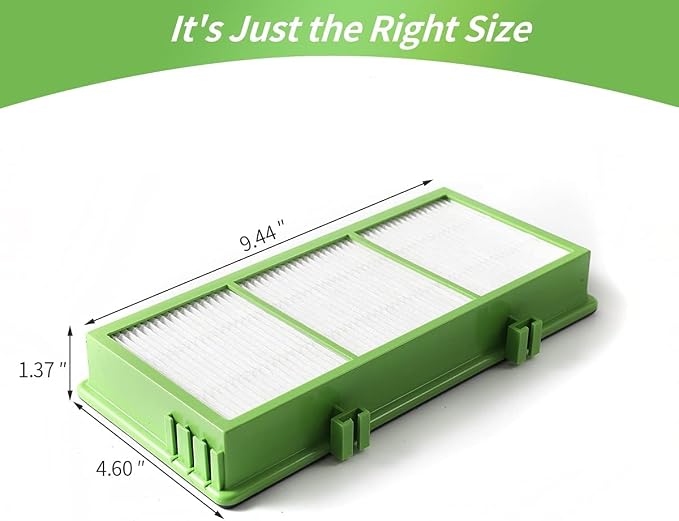 DerBlue Replacement True HE-PA Filter Compatible