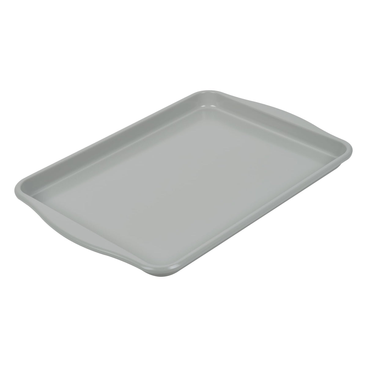 Bakeley 15-Inch Baking Sheet Pan, Non-Stick Jelly Roll Aluminum Naturally Slick Ceramic Coating Rimmed Cookie Sheet Pan for Oven Roasting Meat Bread - 15" x 10"