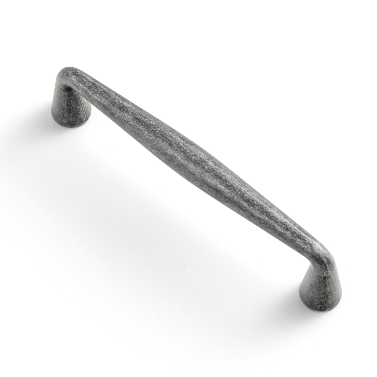Goo-Ki Weathered Nickel Zinc Alloy Cabinet Handle - 3.78''(96mm) Hole Center Affordable Luxury Cabinet Pull Hardware for Bedroom, Kitchen, 6 Pack……