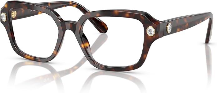 Swarovski womens Sk2039 Square Prescription Eyewear Frames