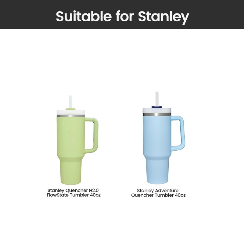 GardTok 40 OZ Silicone Boot Cover for Stanley Cup Accessories,Silicone Water Bottle Sleeve for Stanley Quencher H2.0 and Quencher Adventure Tumbler Cup (40oz, Black)