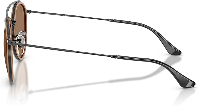 Ray-Ban Unisex Rb3647n Double Bridge Round Sunglasses