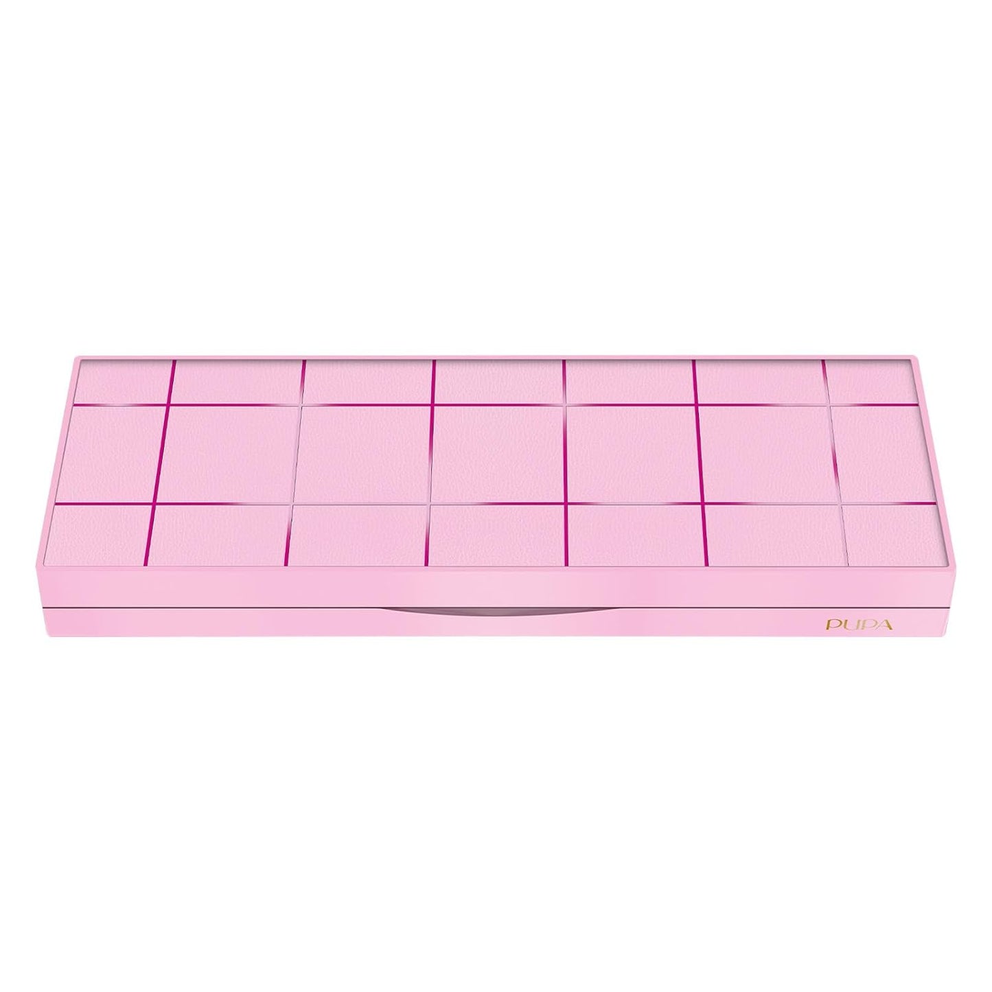 Pupa Milano Pupart S Makeup Palette, 002 Pink, 0.4 oz - Versatile Makeup Kit - Blush for Cheeks - Eyeshadow - Lip Gloss - Lip Cream - Face Makeup