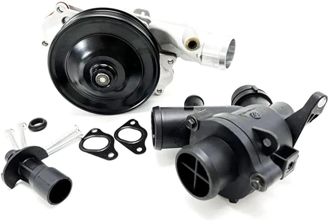 Complete Water Pump Kit with Thermostat Bolts Gaskets