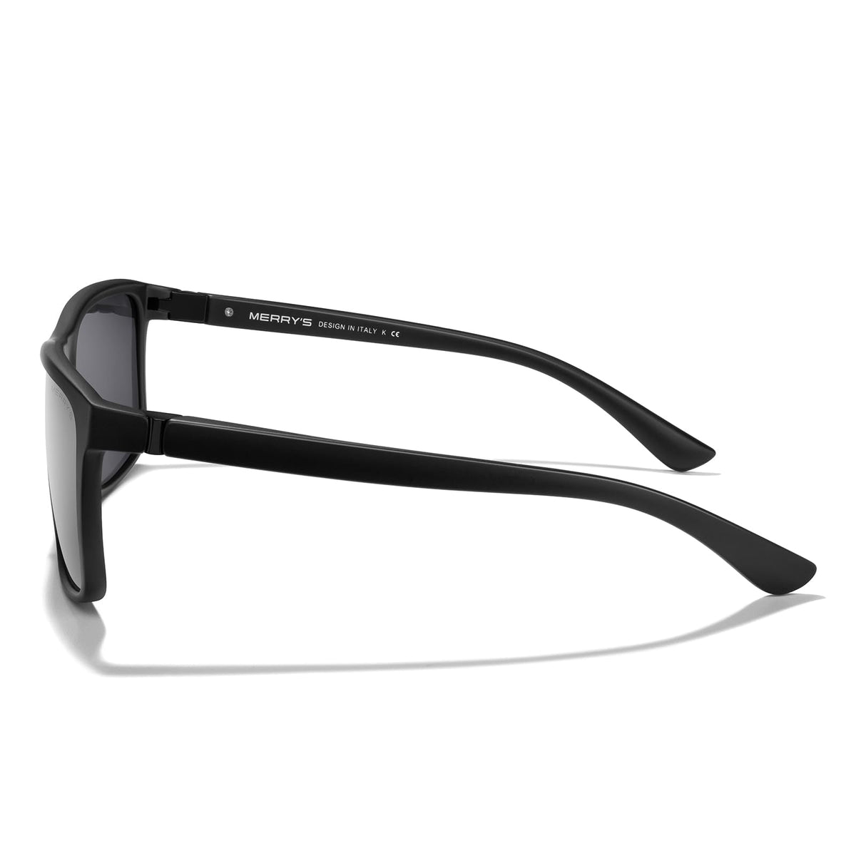 MERRY'S Rectangular Polarized Sports Sunglasses for Men Women Cycling Driving Fishing UV400 Protection S8225