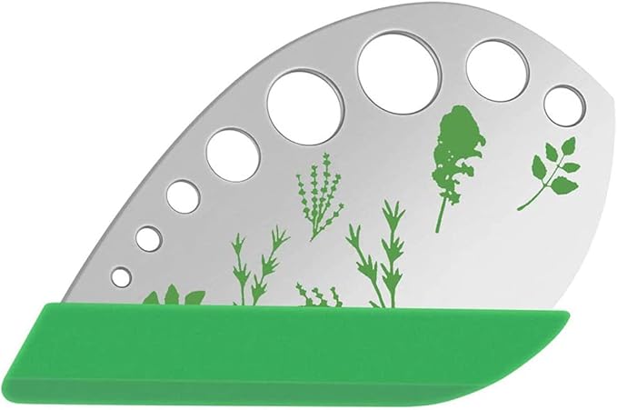 CACASO Leaf Herb Stripper, Stainless Steel Kitchen Herb Stripper Tool
