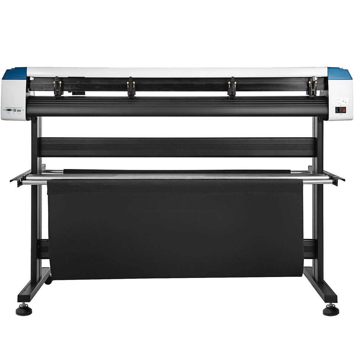 53-Inch Automatic Contour Vinyl Cutter Plotter Force & Speed Adjustable Sign Cutting With Floor Stand & Signmaster Software