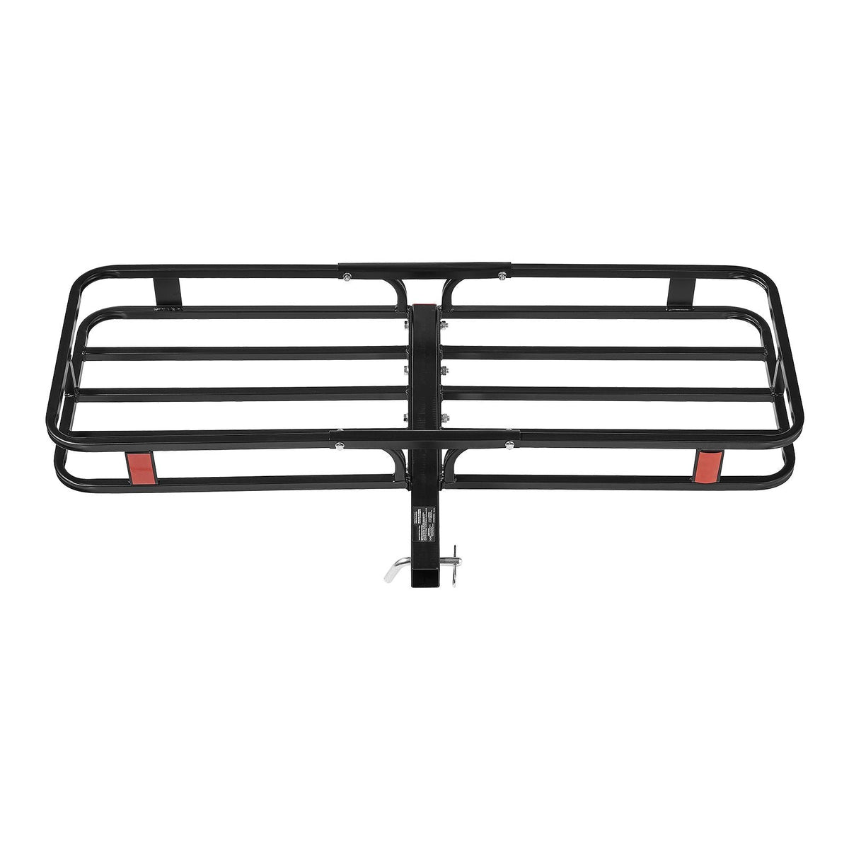 53" x 19" x 5", Hitch Cargo Carrier, 500 lbs Capacity Hitch Cargo Carrier with Hitch Stabilizer & Ratchet Straps, Hitch Mount Cargo Carrier with Cargo Net with Hook, Fit for SUVs