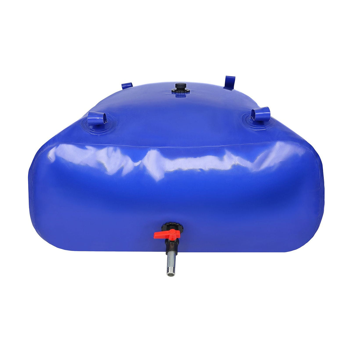 540L/142.7 Gallon Water Storage Bladder, RV Water Tank, 1000D Blue PVC Collapsible Water Storage Containers, Large Capacity Soft Water Bag, Portable Water Bladder, Fire Prevention, Camping