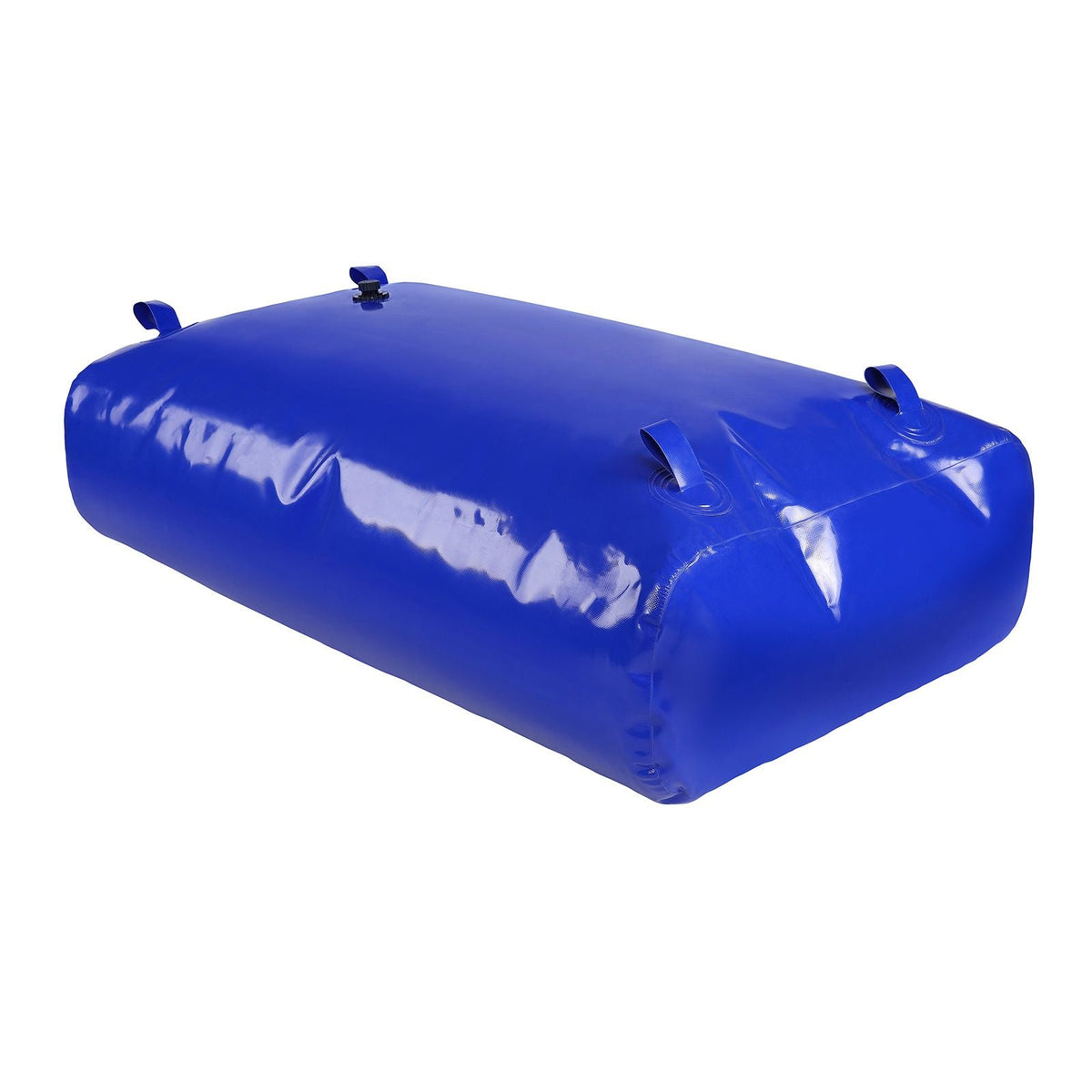 540L/142.7 Gallon Water Storage Bladder, RV Water Tank, 1000D Blue PVC Collapsible Water Storage Containers, Large Capacity Soft Water Bag, Portable Water Bladder, Fire Prevention, Camping
