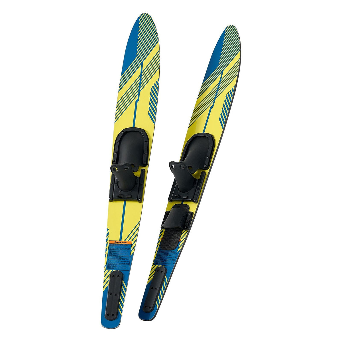 59" Water Skis, Adult Water Ski with X-7 Adjustable Horseshoe Bindings & Padded Rear Toe Plate, High-gloss UV Coating Waterskis Combo for Adults Up to 300 lbs