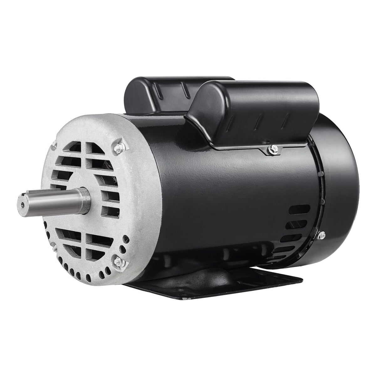 5HP Air Compressor Electric Motor, 230V 25 Amps, 56HZ Frame 3450RPM, 7/8" Keyed Shaft, 2.25" Shaft Length, Single Phase, CCW/CW (Factory Setting is CCW)