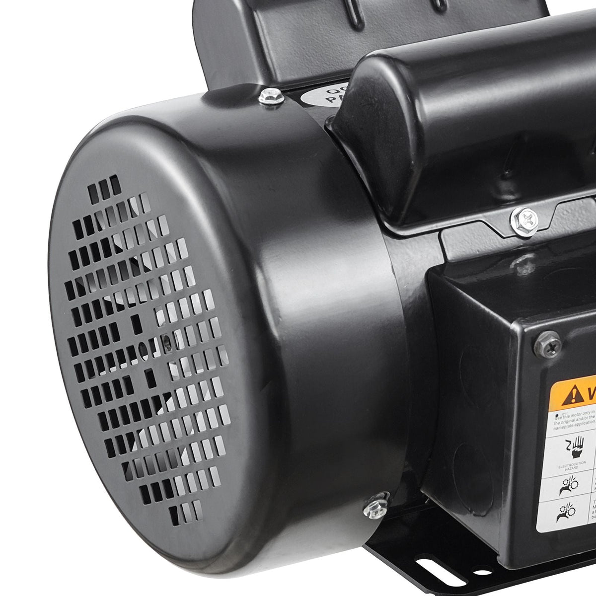 5HP Air Compressor Electric Motor, 230V 25 Amps, 56HZ Frame 3450RPM, 7/8" Keyed Shaft, 2.25" Shaft Length, Single Phase, CCW/CW (Factory Setting is CCW)