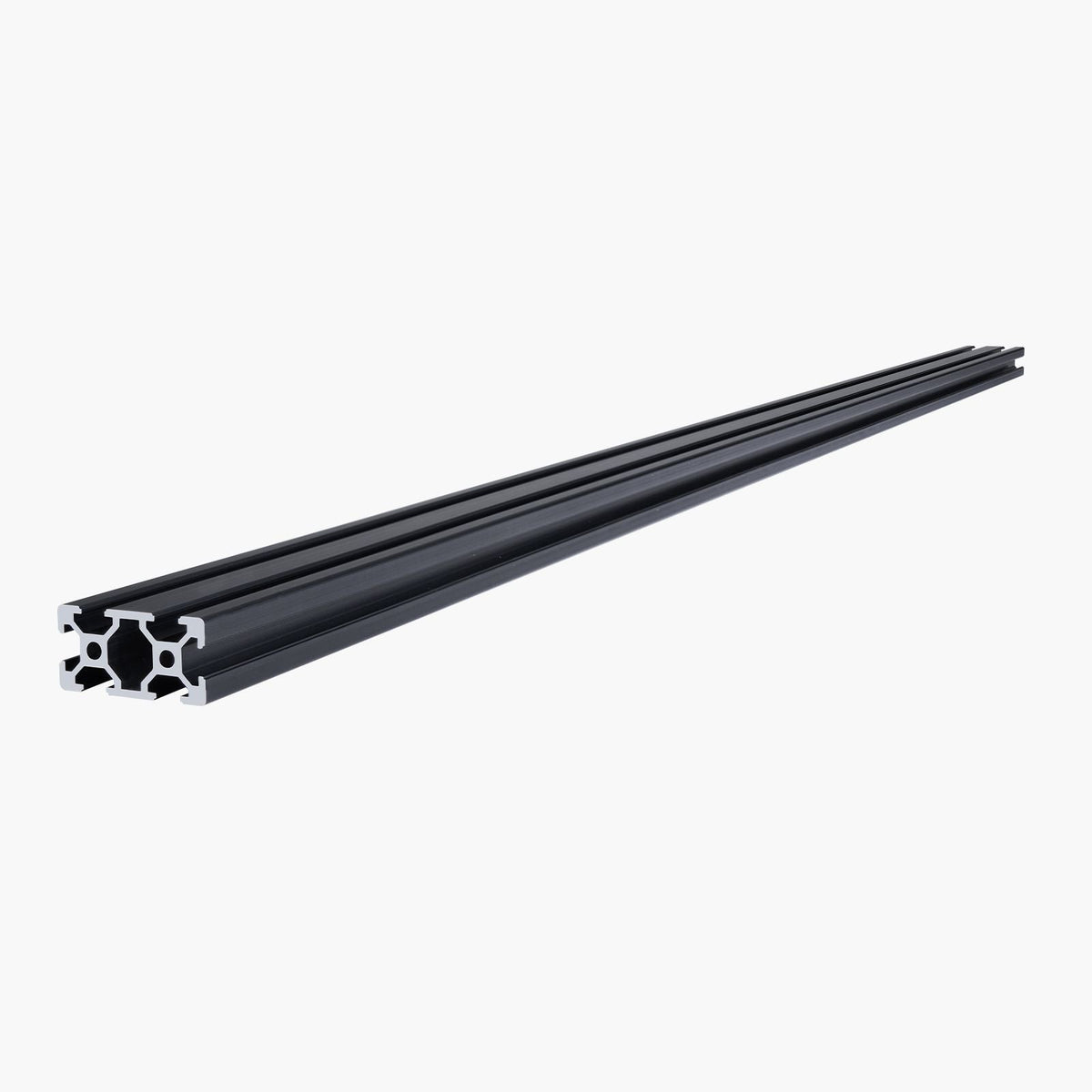 5PCS 78.7 in (2000mm) T Slot 2040 Aluminum Extrusion Profile, European Standard Anodized Linear Rail, High-Strength Extruded Aluminum Rail for 3D Printer, CNC Machine DIY, Laser Engraving, Black