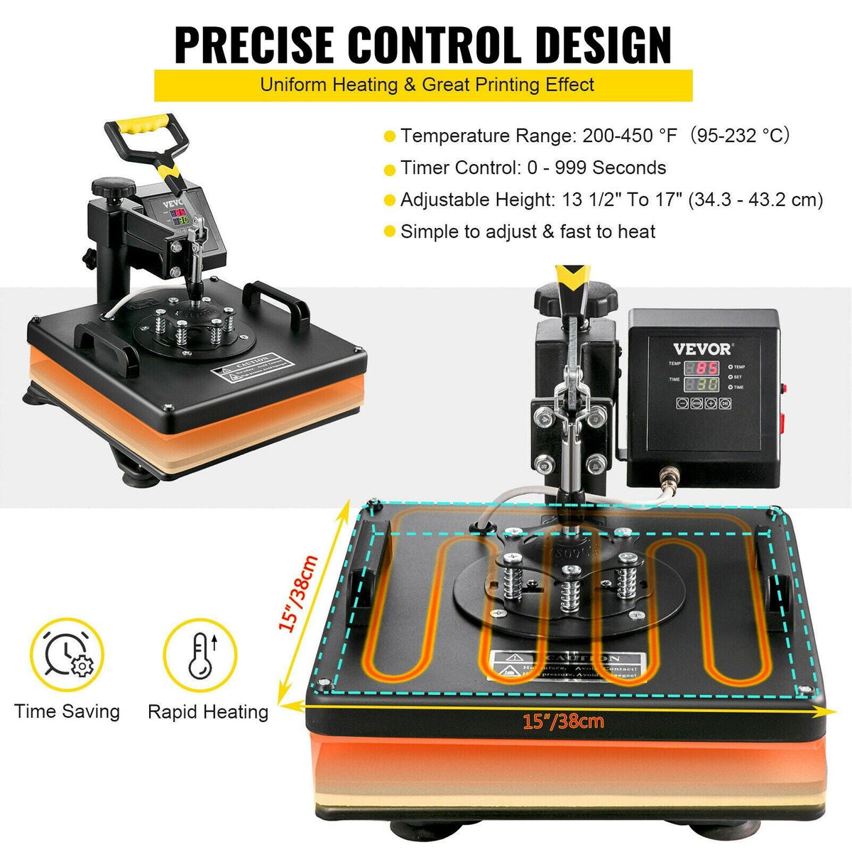 6 In 1 Mug Hat Heat Press & 28 Inch Vinyl Cutter Machine w/ Floor Stand