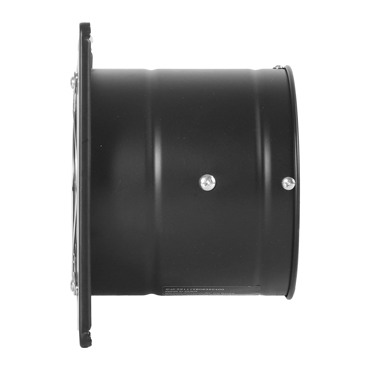 6 Inch Exhaust Fan, 308 CFM High Velocity Wall Mount Vent Fan with On/Off Control, Low Consumption, Portable Ventilation Extractor for Attic,Garage,Basement,Workshop,Kitchen, Chicken Coop,Black