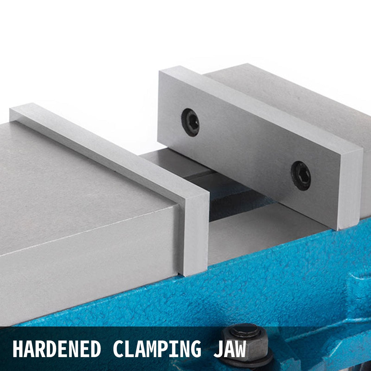 6 Inch Heavy Duty Milling Vise Bench Clamp Vise High Precision Clamping Vise 6 Inch Jaw Width with 360 Degrees Swiveling Base CNC Vise