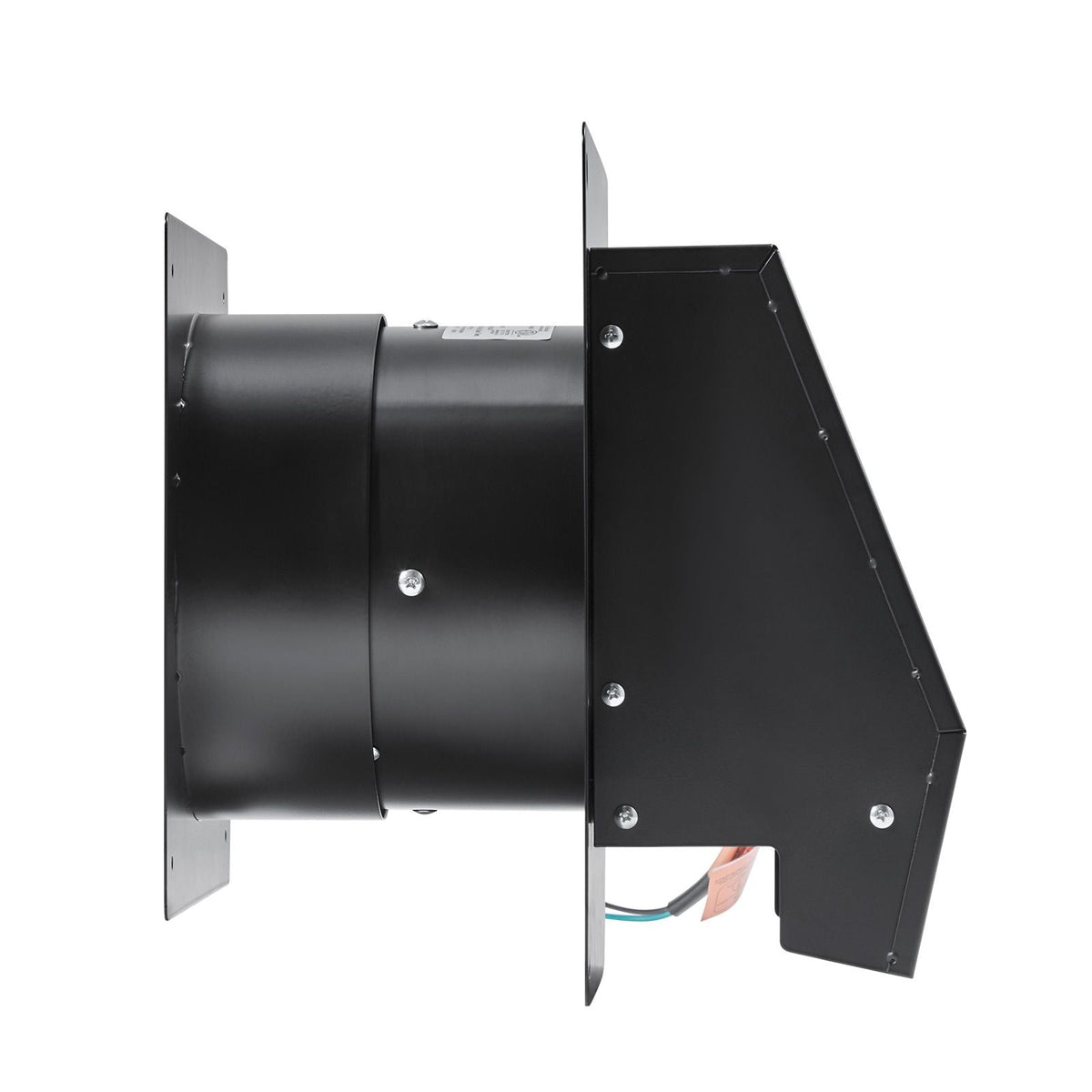 6 inch Through-The-Wall Ventilation Fan, 205 CFM Through Wall Exhaust Fan with AC Motor, Quiet Vent Easy Installation for Bathroom,Garage,Laundry Room,Storage Room Air Exchanger