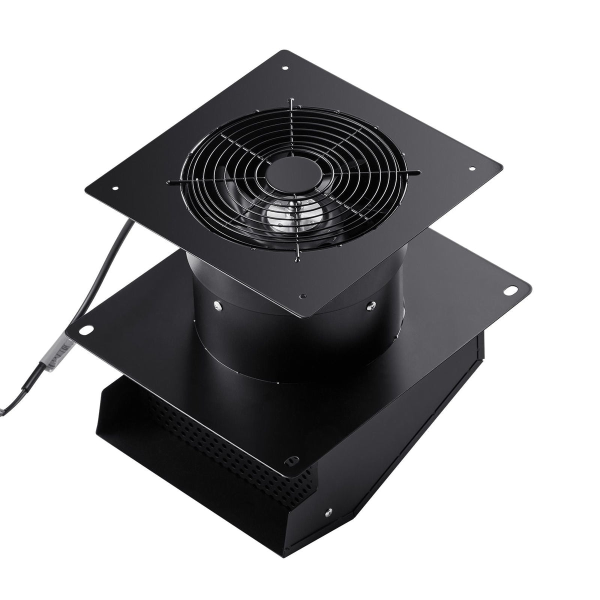 6 inch Through-The-Wall Ventilation Fan, 205 CFM Through Wall Exhaust Fan with AC Motor, Quiet Vent Easy Installation for Bathroom,Garage,Laundry Room,Storage Room Air Exchanger