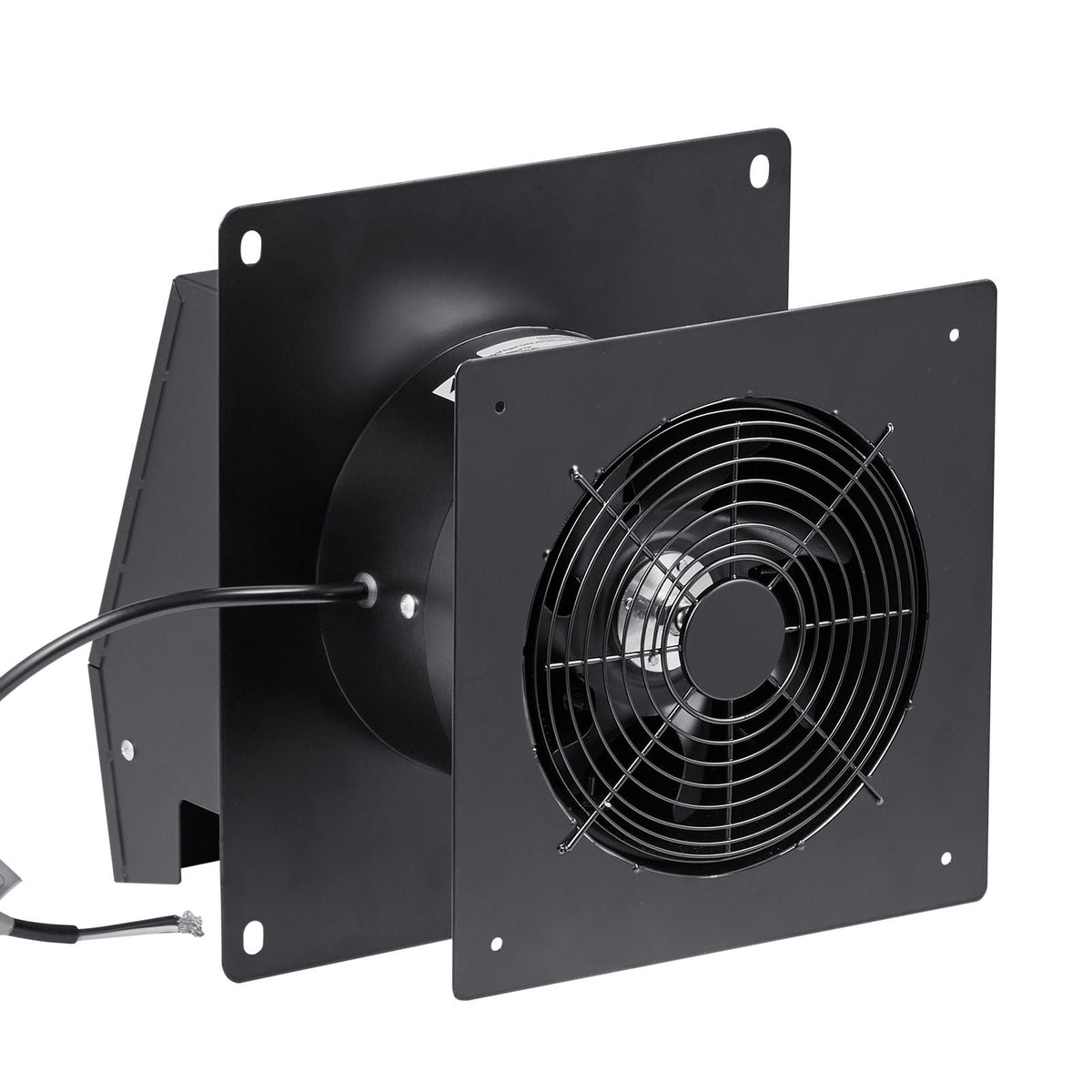 6 inch Through-The-Wall Ventilation Fan, 205 CFM Through Wall Exhaust Fan with AC Motor, Quiet Vent Easy Installation for Bathroom,Garage,Laundry Room,Storage Room Air Exchanger