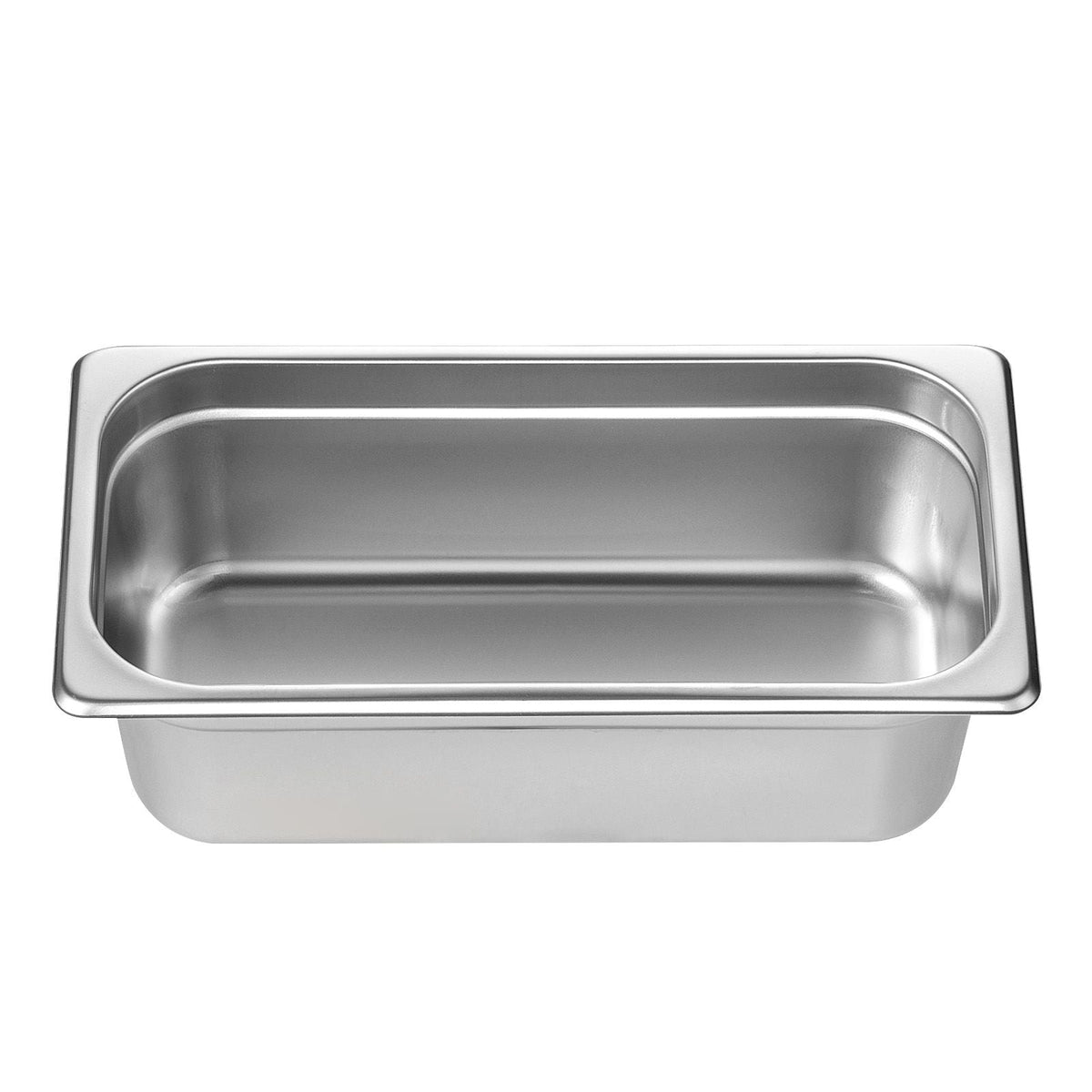 6 Pack Hotel Pans, 1/3 Size Anti-Jam Steam Pan, 0.8mm Thick Stainless Steel Restaurant Steam Table Pan, 4-Inch Deep Commercial Table Pan, Catering Storage Food Pan, for Industrial & Scientific