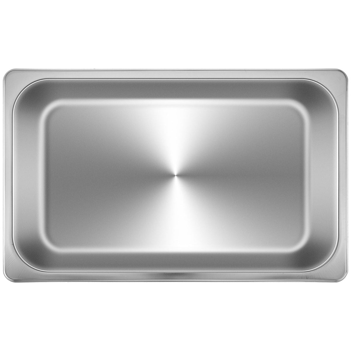 6 Pack Steam Table Pans 20.9 x 12.8 x 3.9 Inch Deep Steam Table Pan Full Size 13L Deep Food Container Stainless Steel Oven Tray Hotel Pans Anti-Jam Steam Table Food Pan
