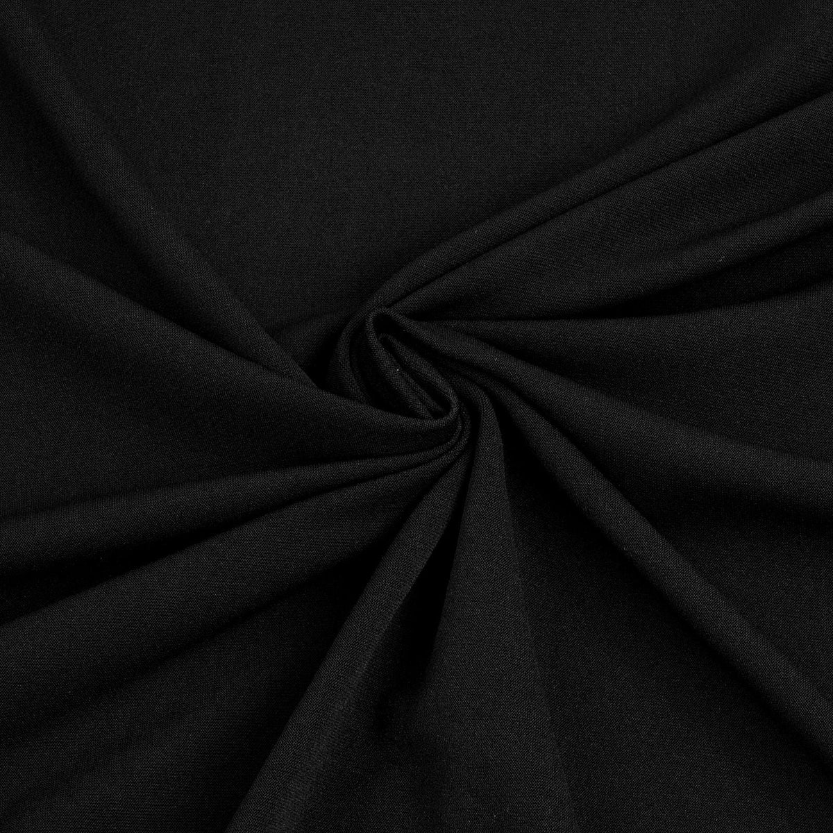 6 Pack Table Cloth for 6FT Rectangular Fitted Events, Wrinkle-Resistant Stretch Black Table Covers, Washable Spandex Tablecloth Protector, for Party, Wedding, Cocktail, Banquet, Festival