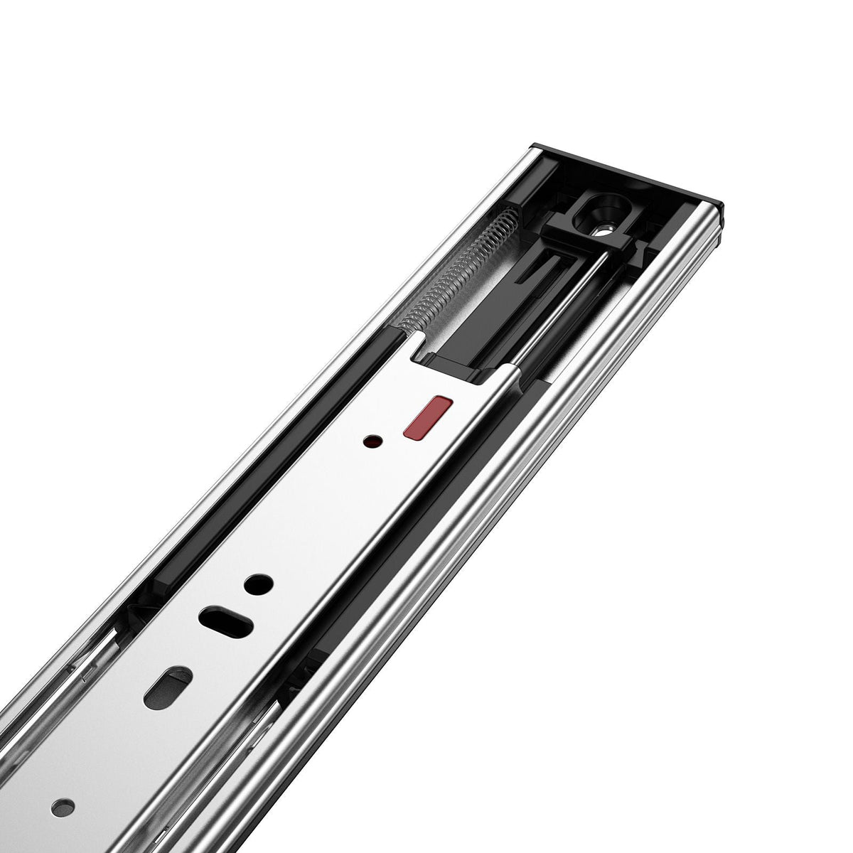 6 Pairs of 14 Inch Drawer Slides Side Mount Rails, Heavy Duty Full Extension Steel Track, Soft-Close Noiseless Guide Glides Cabinet Kitchen Runners with Ball Bearing, 100 Lbs Load Capacity