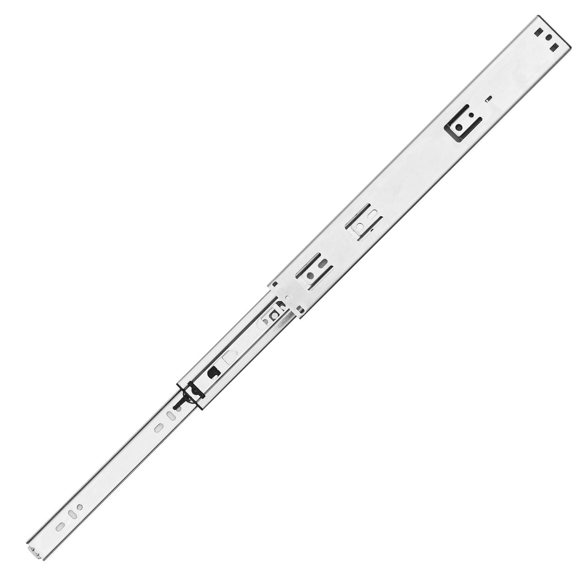 6 Pairs of 22 Inch Drawer Slides Side Mount Rails, Heavy Duty Full Extension Steel Track, Soft-Close Noiseless Guide Glides Cabinet Kitchen Runners with Ball Bearing, 100 Lbs Load Capacity