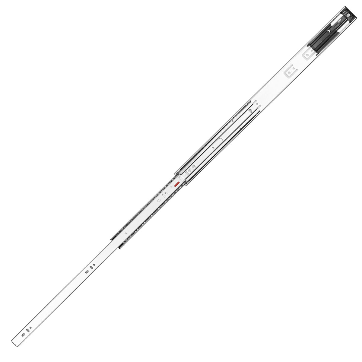 6 Pairs of 24 Inch Drawer Slides Side Mount Rails, Heavy Duty Full Extension Steel Track, Soft-Close Noiseless Guide Glides Cabinet Kitchen Runners with Ball Bearing, 100 Lbs Load Capacity