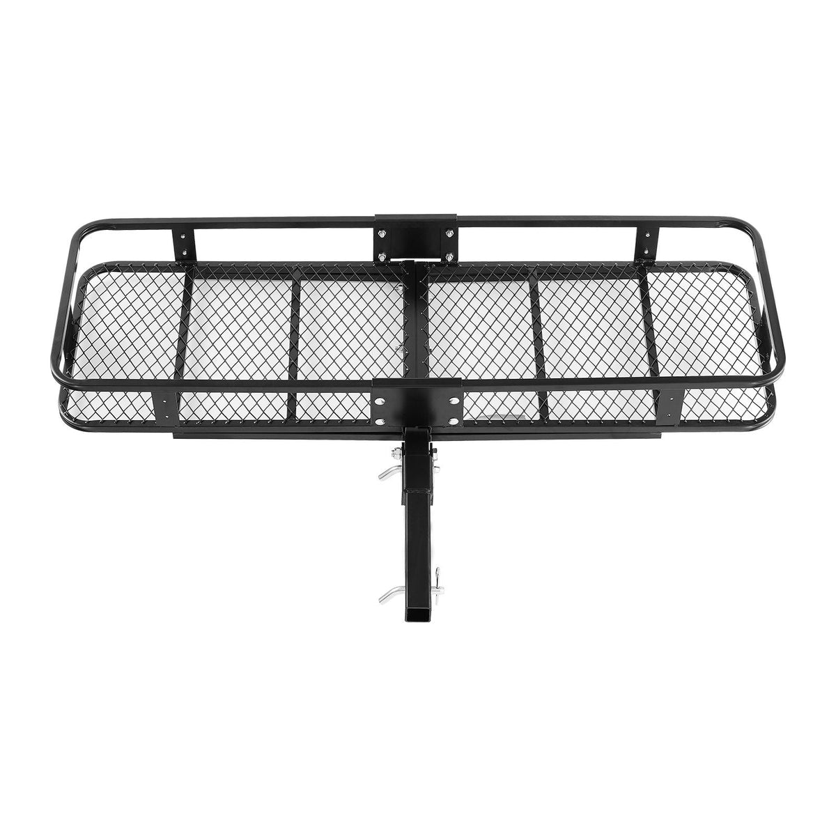 60" x 20" x 6", Hitch Cargo Carrier, 500 lbs Capacity Hitch Cargo Carrier with Cargo Net & Waterproof Cargo Bag, Folding Hitch Mount Cargo Carrier with Hitch Lock for 2" Receiver, Fit for SUVs