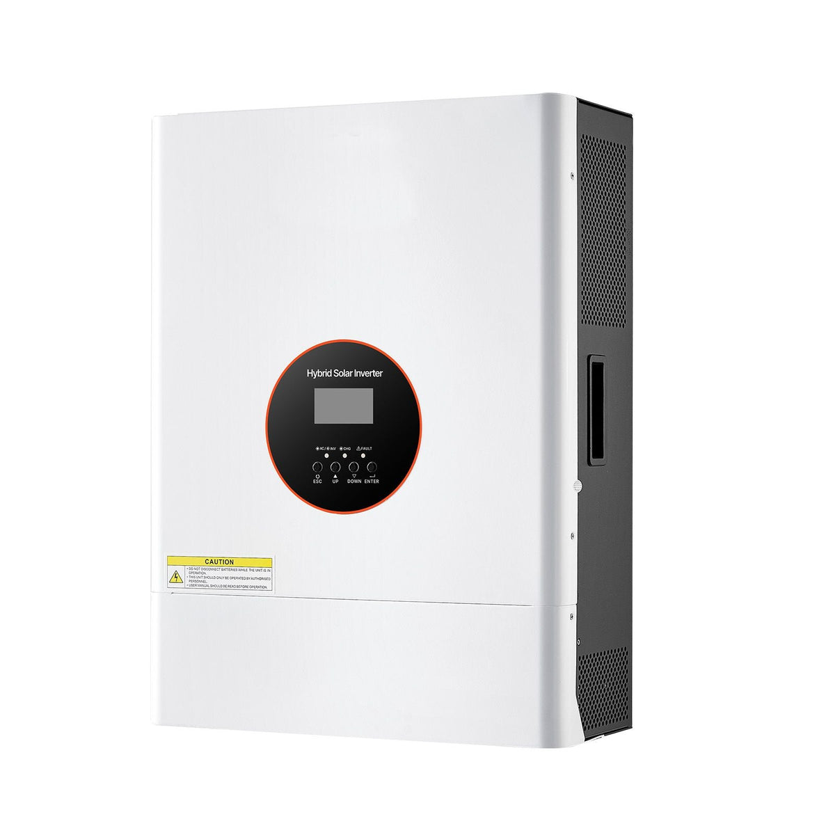6000W 48V Hybrid Solar Inverter, 120V/240V Split Phase, Built-in 120A MPPT Solar Controller, Low Frequency Pure Sine Wave Power Inverter Charger, for Lead Acid Lithium Battery Off-Grid Systems