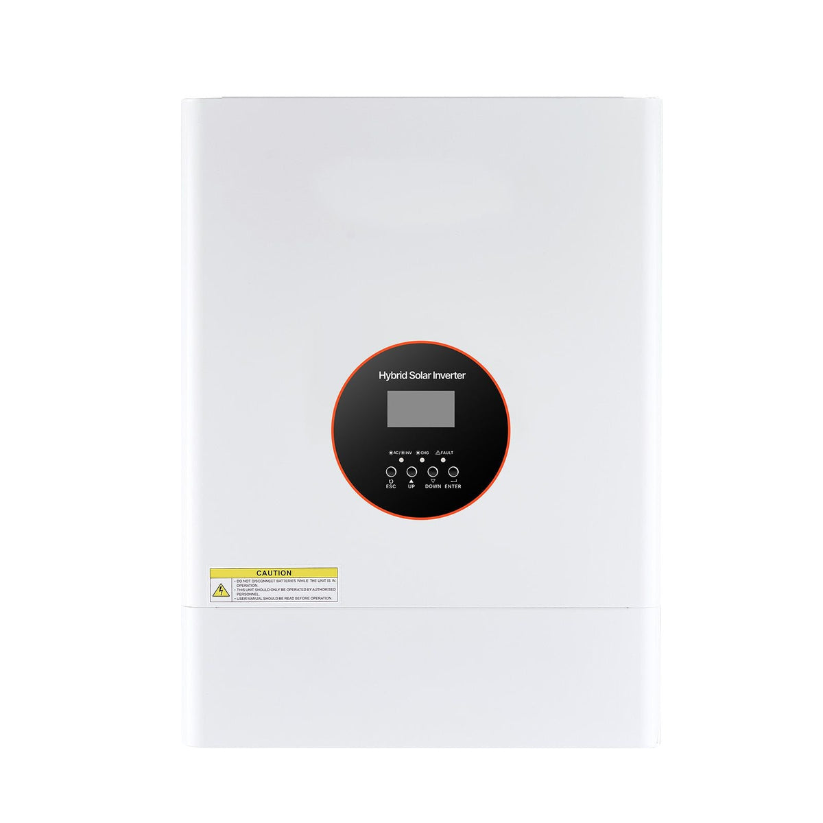 6000W 48V Hybrid Solar Inverter, 120V/240V Split Phase, Built-in 120A MPPT Solar Controller, Low Frequency Pure Sine Wave Power Inverter Charger, for Lead Acid Lithium Battery Off-Grid Systems