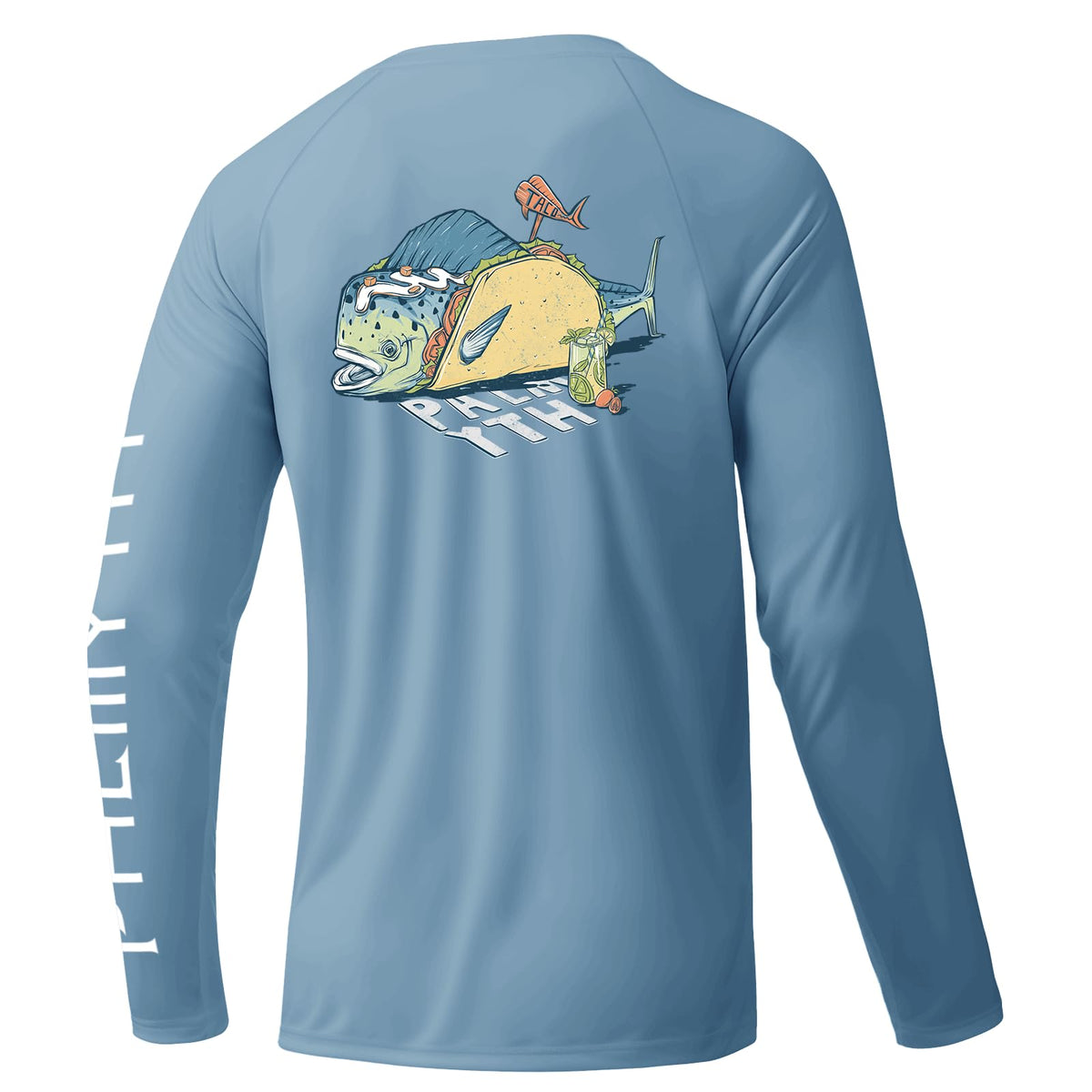 Palmyth Fishing Shirts for Men Long Sleeve UPF 50+ Quick Dry T-Shirt