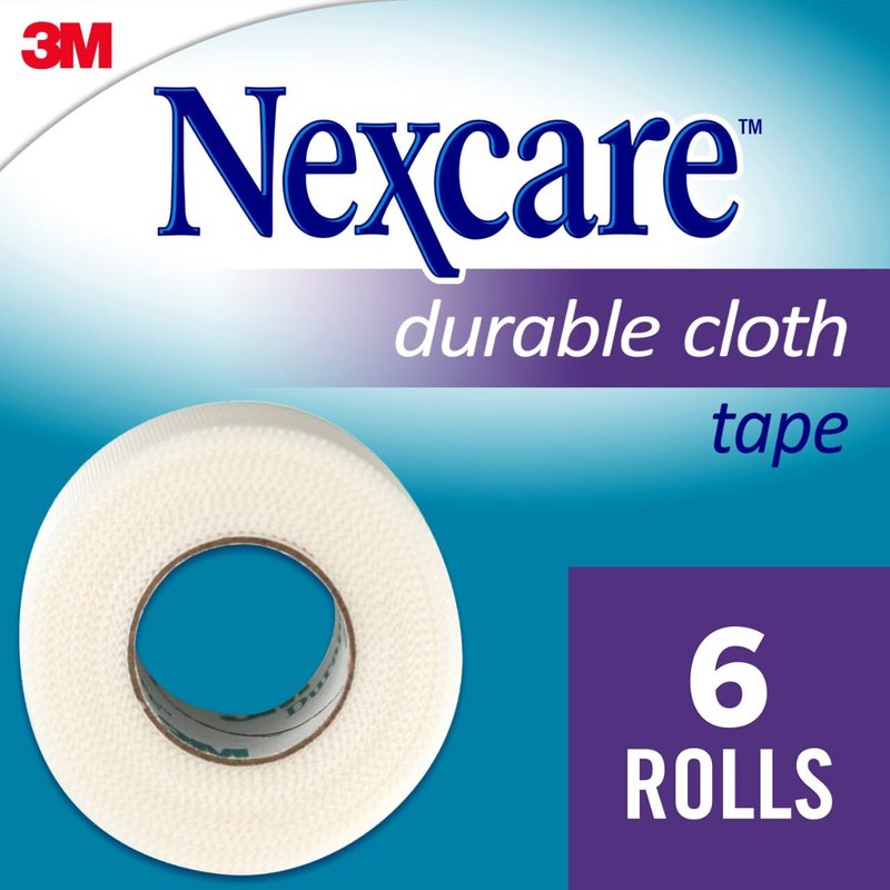 Hospital Tapes, 1 Inch x 10 Yards, 6 Rolls