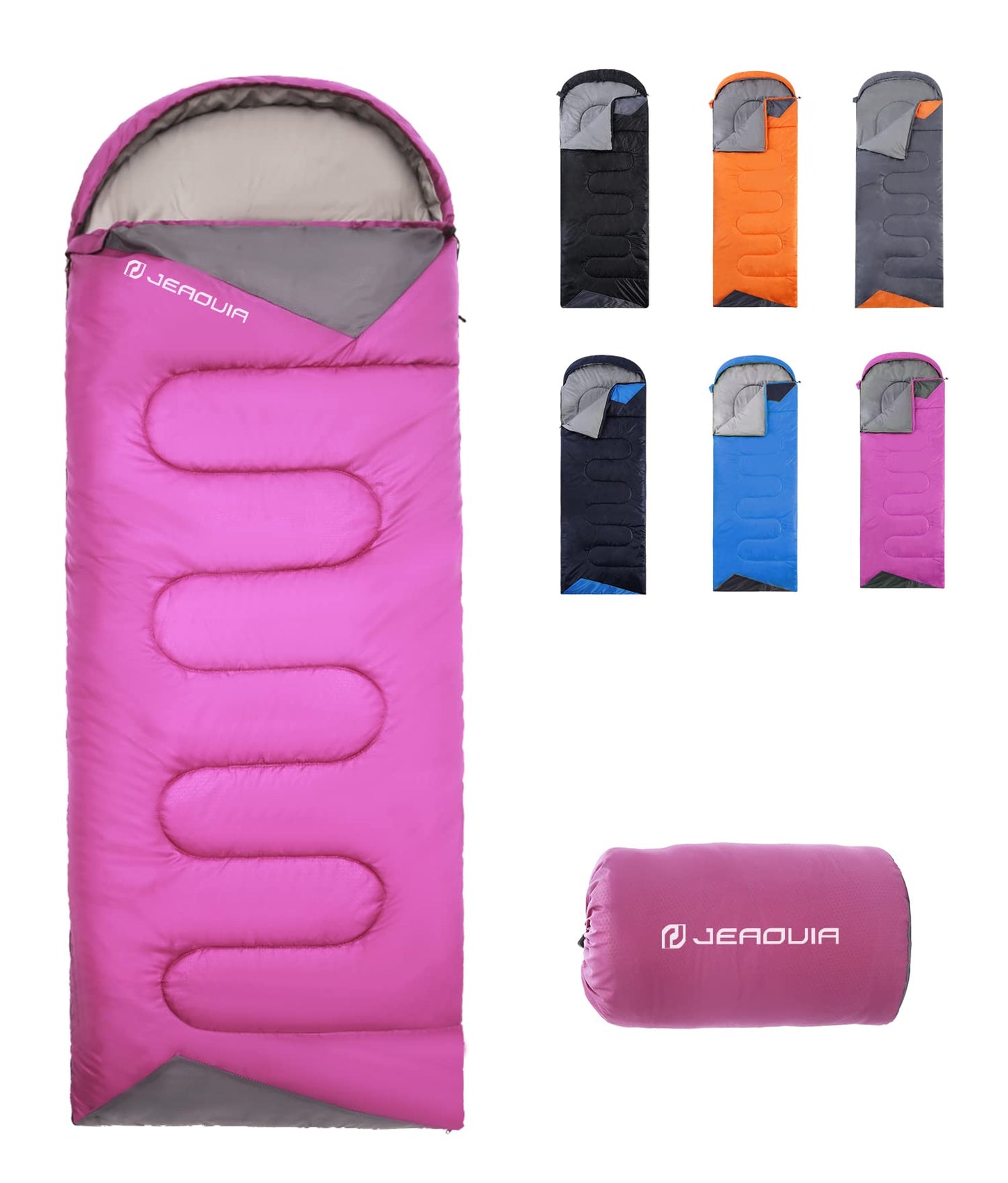 Sleeping Bags for Adults Backpacking Lightweight Waterproof- Cold Weather Sleeping Bag for Girls Boys Mens for Warm Camping Hiking Outdoor Travel Hunting with Compression Bags
