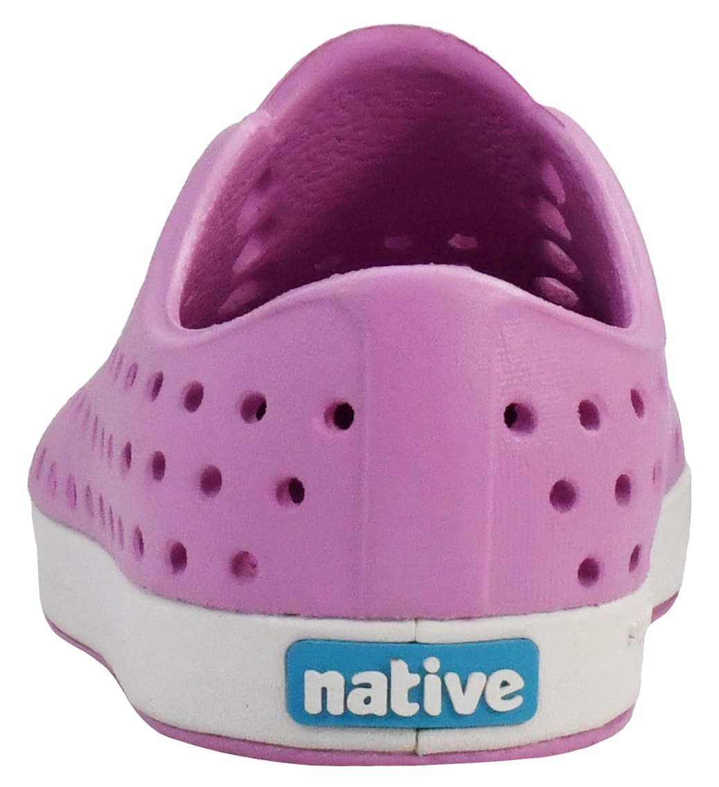 Native Shoes Unisex-Kids Jefferson Sneakers, Chillberry Pink/Shell White, 13 Little Kid