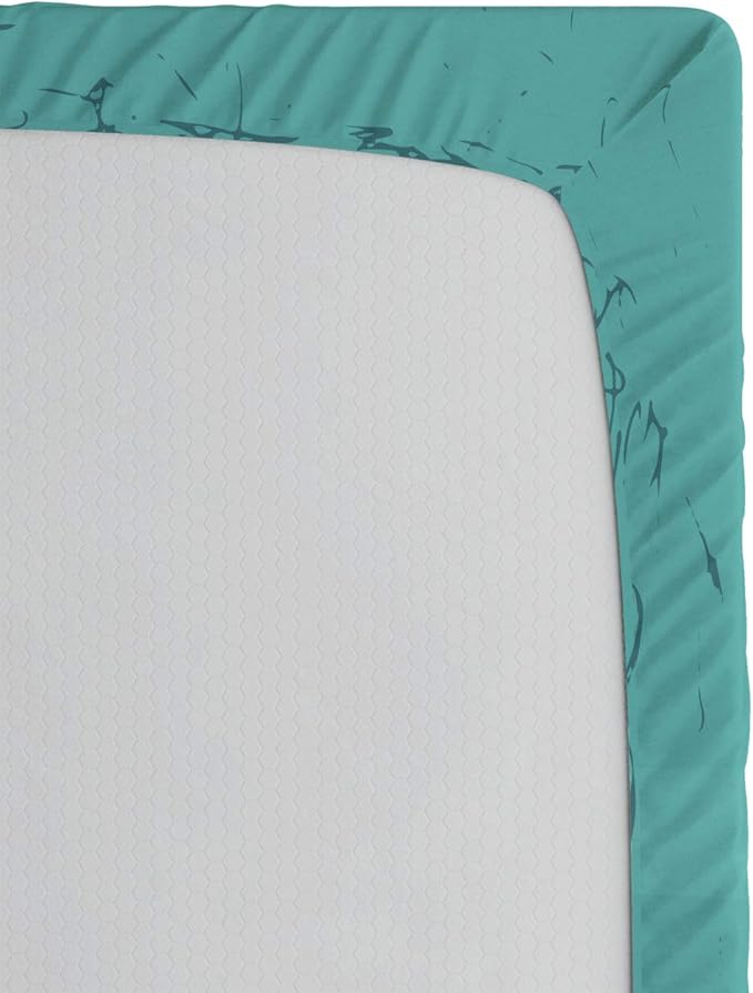Ambesonne Chihuahua 2 Pack Fitted Sheet, Life is Better with a Chi, Bed Cover All-Round Elastic Deep Pockets 2 Pieces, Package Contains 2 Full Size Fitted Sheets, Seafoam Taupe and White