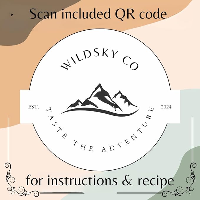 Wild Sky Co Sourdough Starter Kit For Beginners, Complete Bread Making Kit With Banneton Proofing Basket, Silicone Sourdough Baking Supplies, Beginner Sourdough Starter Kit, Sourdough Kit
