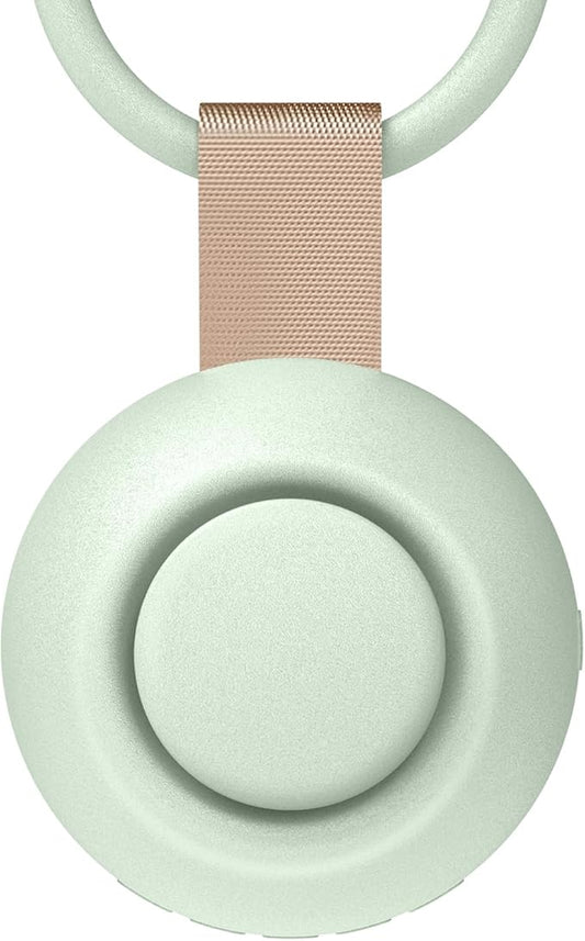 2025 Mom's Choice Awards, Portable Sound Machine for Baby Adult, Smart Cry Detection, 18 Soothing Sound, Bluetooth Rechargeable White Noise Machine for Home Office Travel, Nursery Light, Green