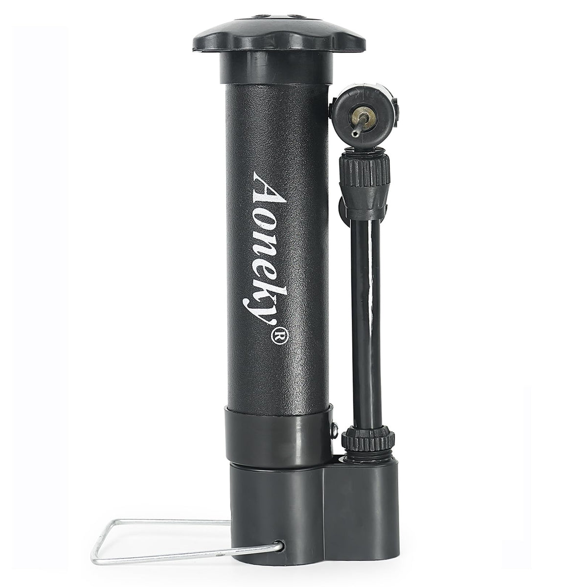 Aoneky Mini Hand Pump for Sports Balls, 5.75 Inch Portable Air Pump with Ball-Safe Needle, 11 PSI Manual Pump for Basketball Soccer Volleyball