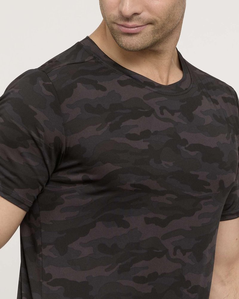 Real Essentials 5 Pack: Men's Dry-Fit Short Sleeve Crew Neck T Shirts Fitness Running Gym Workout Cool Exercise Athletic Tee, Set 17, X-Large